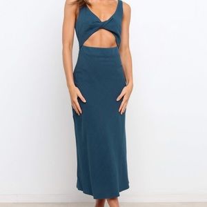 PETAL AND PUP APOLLO DRESS NAVY